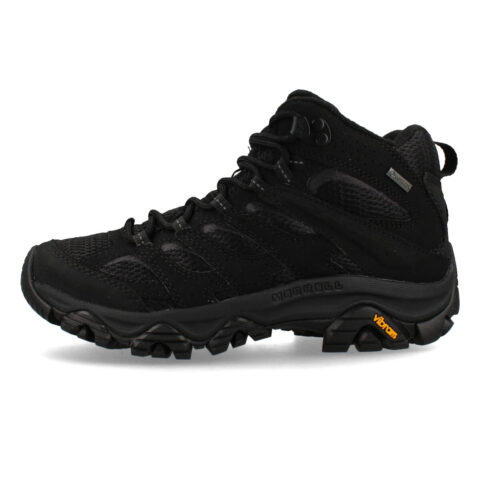MERRELL MOAB 3 Non Slip And Waterproof Mid top Hiking Shoes Women's Black