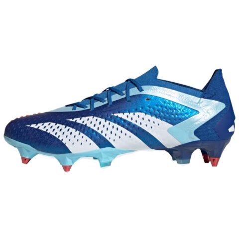 Adidas Predator Accuracy.1 Soft And Comfortable Non slip Lightweight Soccer Shoes Unisex Blue White