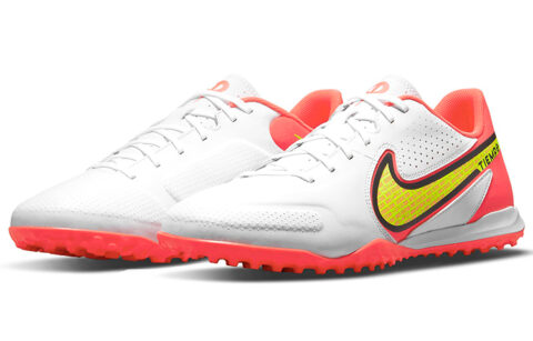 Nike Legend 9 Academy Tf Turf Soccer Shoes White/Red