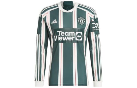 Adidas Manchester United 23/24 Long Sleeve Away Jersey