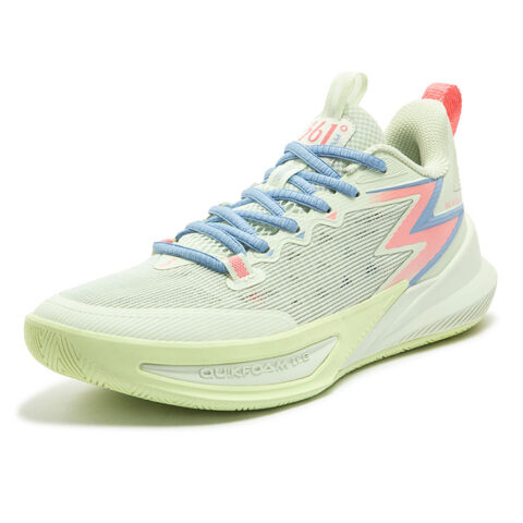 361° Slip Resistant, Abrasion Resistant, Breathable Low top Basketball Shoes Men’s Melon Green