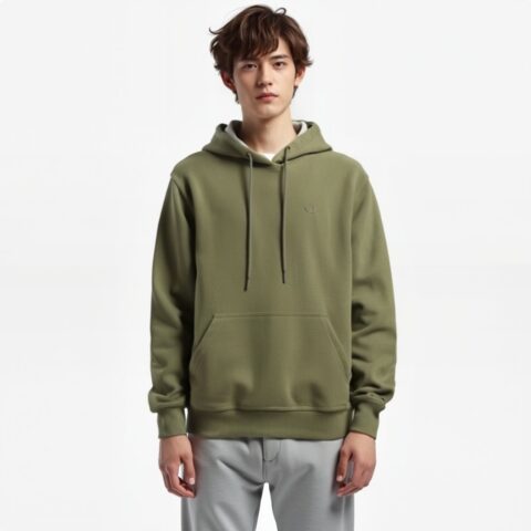 Champion Double Label Embroidery Pullover Sweatshirt Loose Fit Elastic Cuff Fleece Lined Sweatpants Casual Sportswear