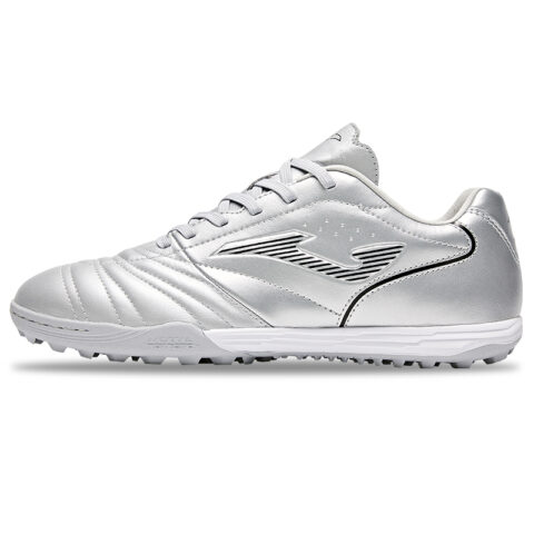 Joma Aguila Comfortable Round Toe Soccer Shoes Unisex Silver