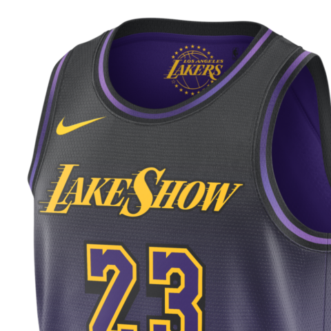 Nike LeBron James Los Angeles Lakers 2024/25 City Edition Men’s Nike Dri FIT Nba Swingman Jersey