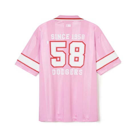 MLB Los Angeles Dodgers Retro Soccer Jerseys Women’s Pink