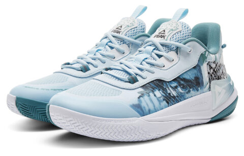 PEAK Chinese Original Collection Basketball Shoes Men’s Low Top Dream Blue