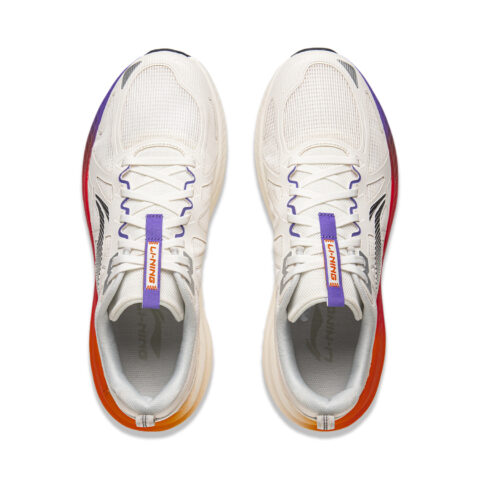 Li Ning Leisurely Running Shoes Men’s Low Top Mist White