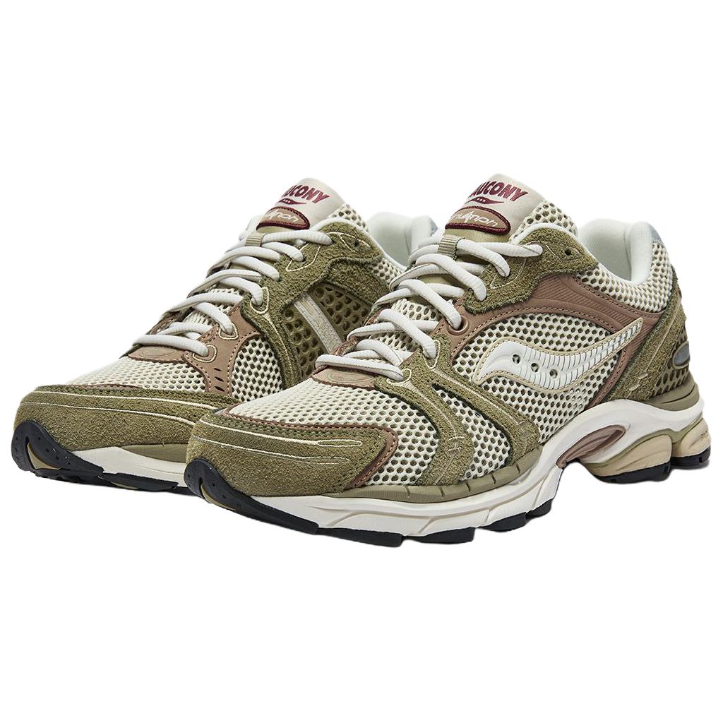 Saucony ProGrid Triumph Victory 4 Running Shoes Unisex Green Brown