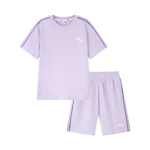 PUMA Casual Sportswear Sportstyle SS25 Pink Purple Teenagers