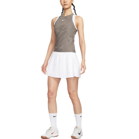 Nike SLAM DRI FIT SS25 Sport Vests Women’s Cave Stone Soccer Ball Gray White