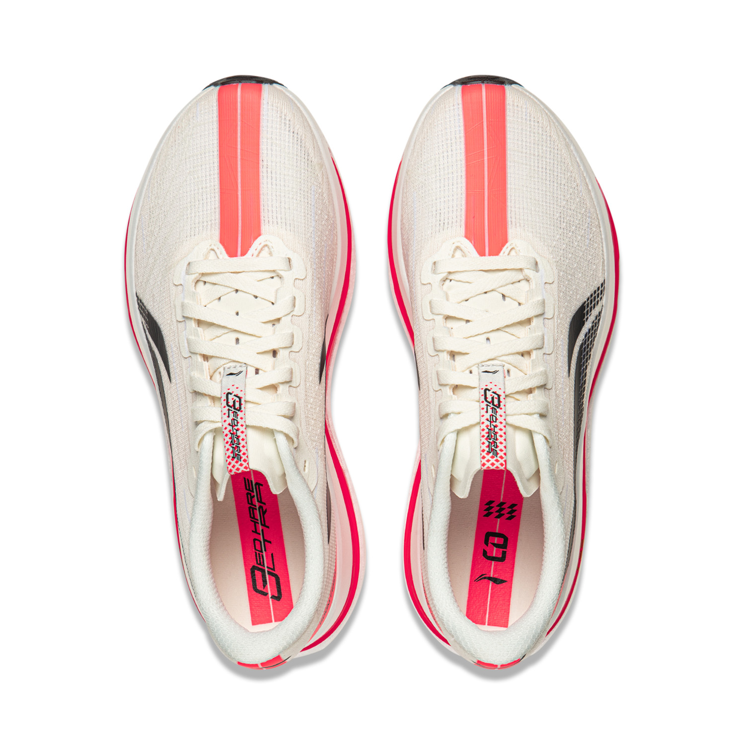 Li Ning Red Hare 9 ULTRA Textile Low top Running Shoes Women’s Champagne White