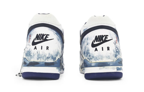 Nike Flight Legacy Slip Resistant Mid top Vintage Basketball Shoes Men’s Blue