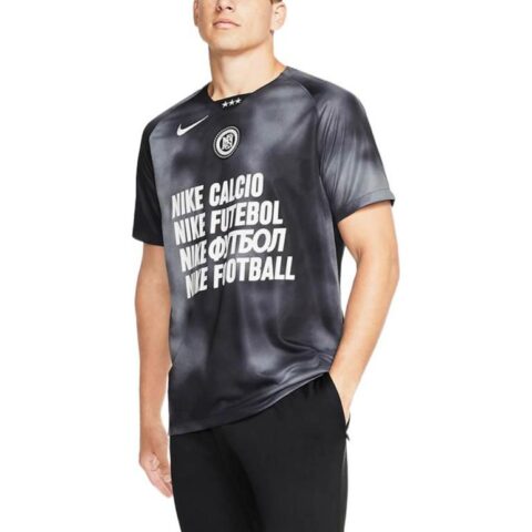 Nike Soccer Jerseys Men’s Black Moderate Straight Fit