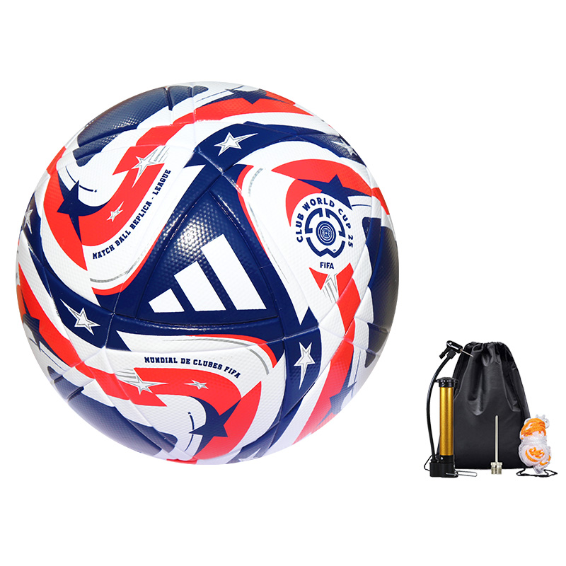 Adidas Size 4 5 Size Soccer Ball Seamless Thermal bonding Unisex Blue White Red