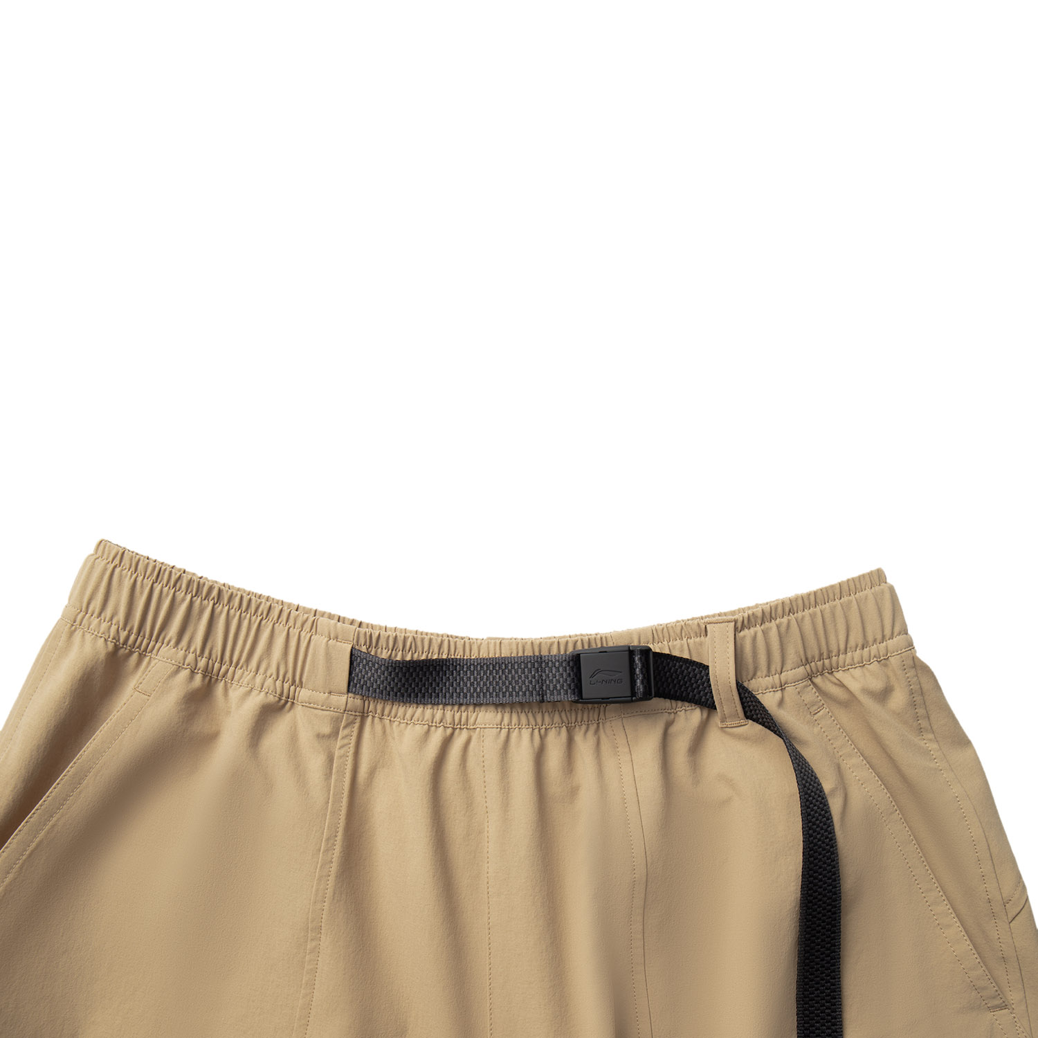 Li Ning Sports Life Collection Sports Shorts Men’s Coffee Khaki