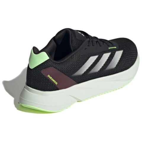 Adidas Duramo Sl Abrasion Resistant Abrasion Resistant Low top Running Shoes Unisex Black White Green