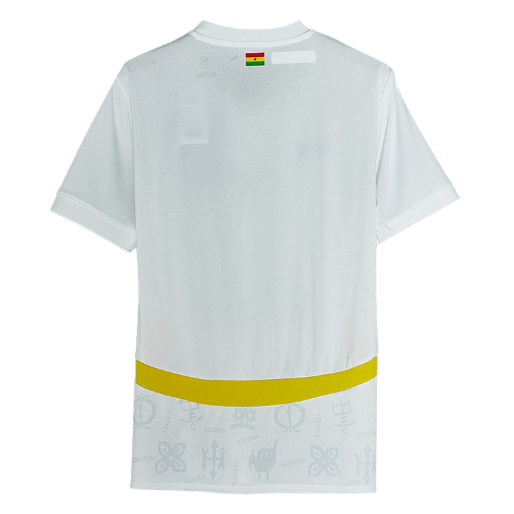 PUMA Soccer Jersey Men’s White/Bailey Yellow