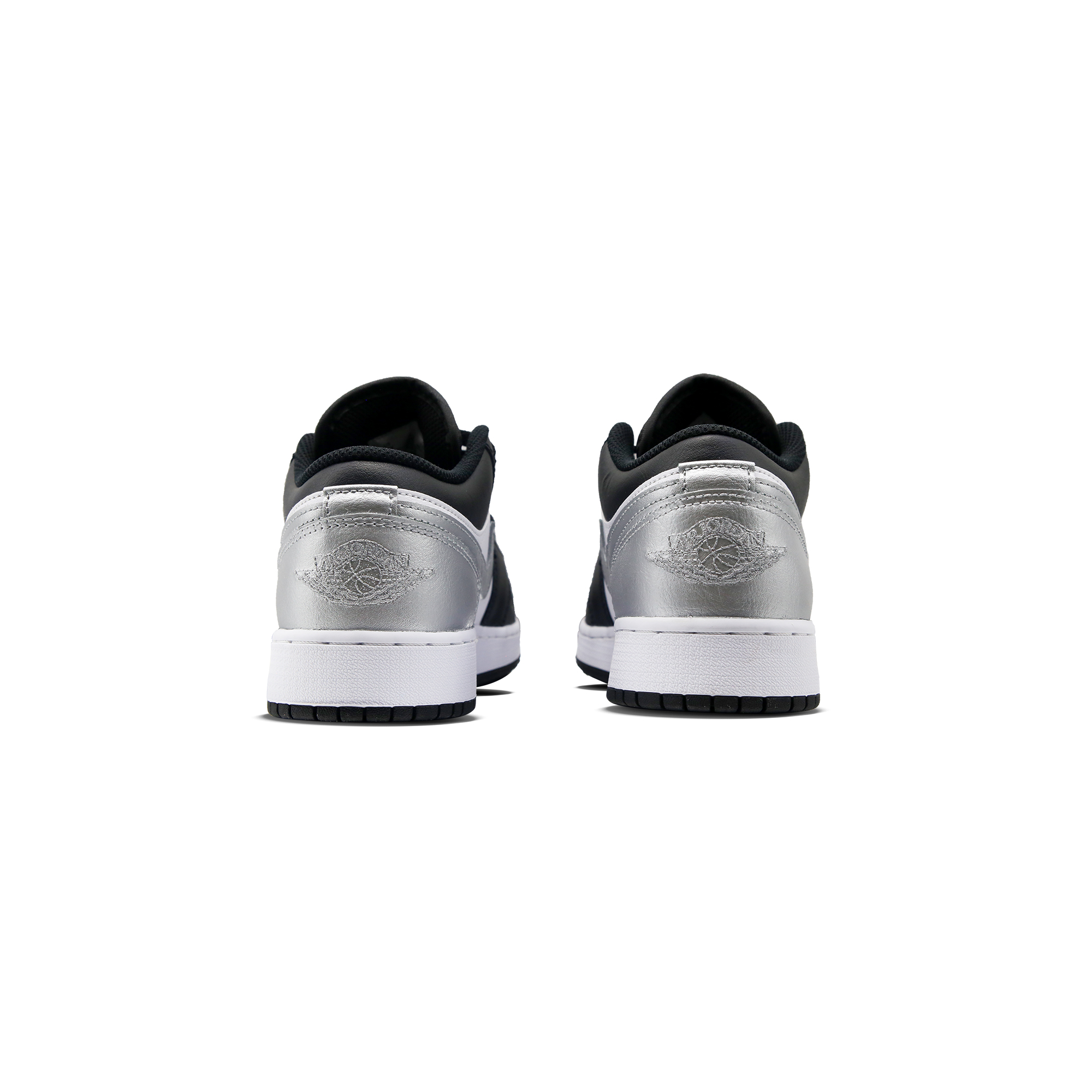 Jordan Air Jordan 1 Low ‘Silvery’ Low top Vintage Basketball Shoes Women’s Black Silver