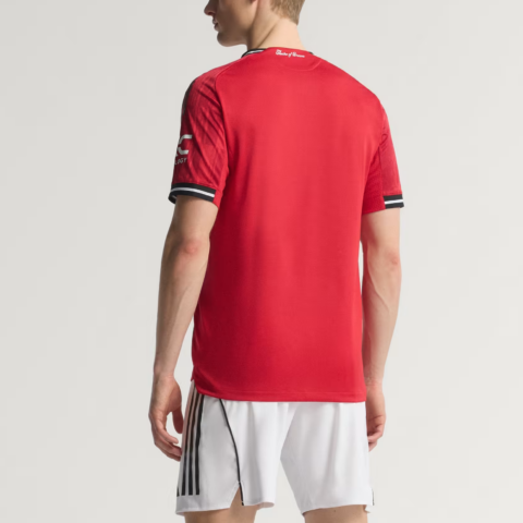 Adidas Free Shipping With AdiClub Manchester United 25/26 Home Authentic Jersey