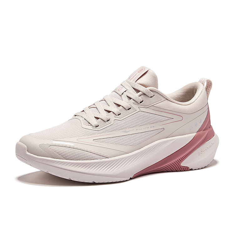 Erke Cushioning Rebound Low top City Commuting Running Shoes Women’s Painted Gray Lip Stain