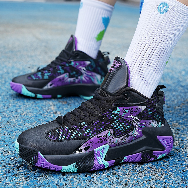 TONYBEAR Breathable Mid top Basketball Shoes Unisex