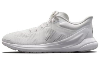 Lululemon Blissfeel Fabric Cushioning Abrasion Resistant Breathable Support Rebound Low top Running Shoes Women's White