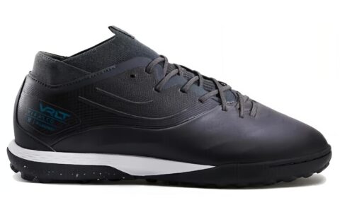 DECATHLON AG Rubber Short Studs MG Rubber Short Studs Slip Resistant Abrasion Resistant Soccer Shoes Men’s Black