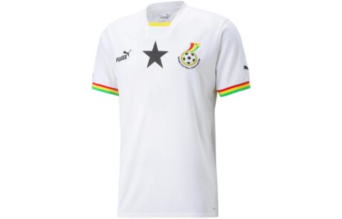 PUMA Ghana Home 22/23 Replica Jersey Soccer Jersey Men’s White