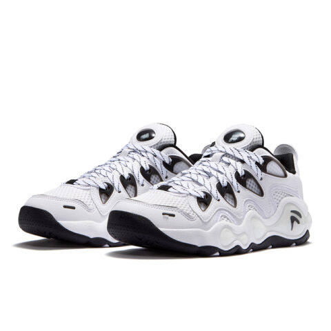 FILA FUSION VERTICAL Crack Shoes Textile, Synthetic Leather Fashion Trend Low top Vintage Basketball Shoes Women’s