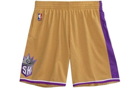 Mitchell Ness Basketball Shorts Men’s Gold