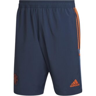 Adidas Manchester UnitedCONDIVO 22 Spodenki Downtime Soccer Bottom Men's Marine Blue