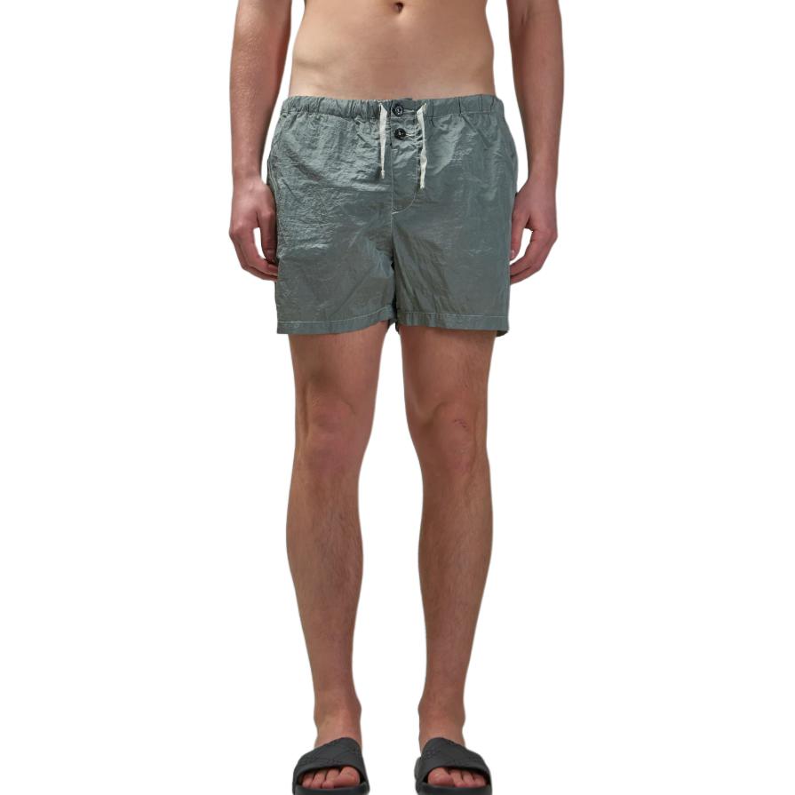 STONE ISLAND Compass Patch Mid Rise Swim Shorts