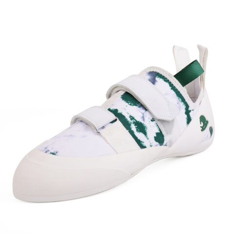 LUFU Slip Resistant Abrasion Resistant Low top Rock Climbing Shoes Unisex White