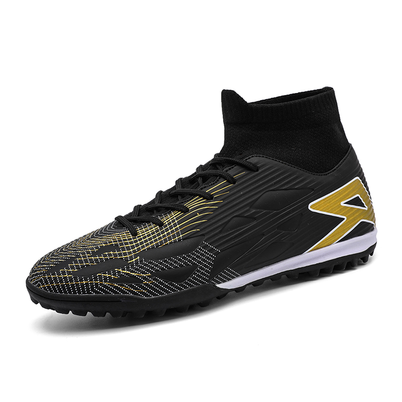 BIANSULONG TF Turf Natural Grass Cushioning Slip Resistant Abrasion Resistant Soccer Shoes Unisex