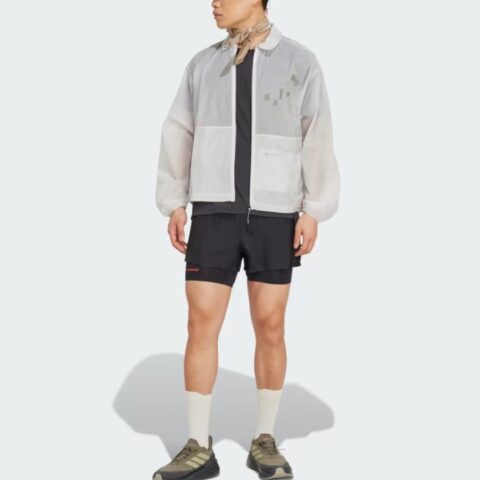 Adidas Free Shipping With AdiClub Adi365 H.Koumori Running 2 In 1 Shorts