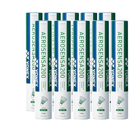 YONEX AS200 12 Pack Goose Feather Shuttlecocks