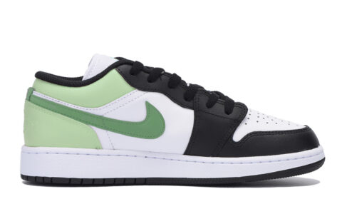 Jordan Air Jordan 1 Vintage Basketball Shoes Men’s Low Top Black Green