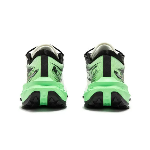 361° Slip Resistant, Abrasion Resistant, Breathable Low top Casual Running Shoes Men’s White Green