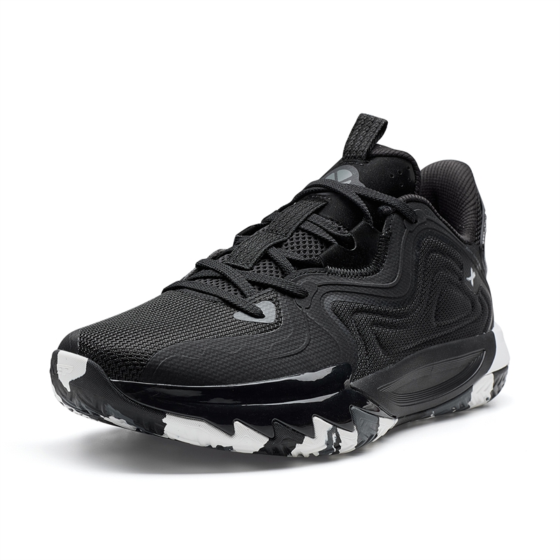 XTEP Slip Resistant Support Low top Basketball Shoes Men’s Black
