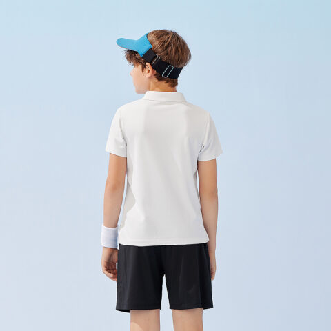 ASICS Kids Casual Sportswear Lapel Thin