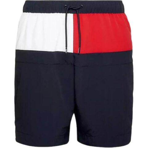 Tommy Hilfiger Beach Shorts Men's Navy Blue Multicolor