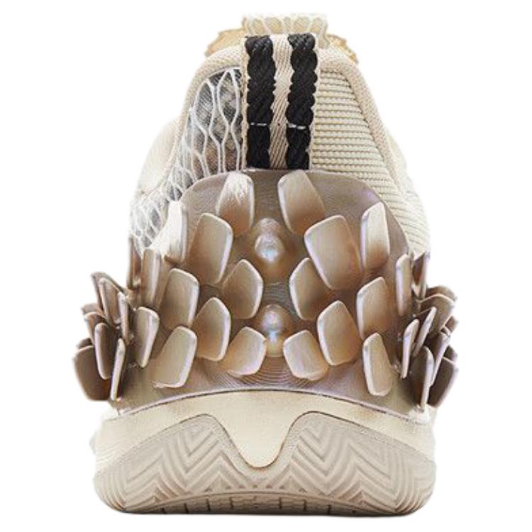 PEAK Taichi Triangle 4.0 Basketball Shoes Men’s Low Top Floral Gray Brown