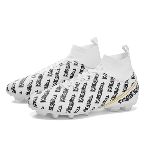 SHUANGDING Synthetic Leather Slip Resistant Slip Resistant Soccer Shoes Unisex