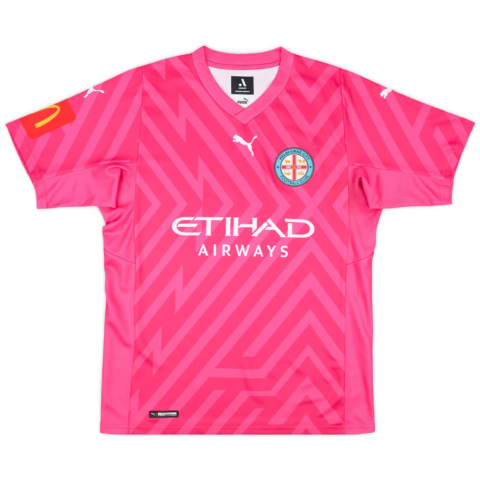 PUMA Melbourne City GK Soccer Jersey Unisex Pink