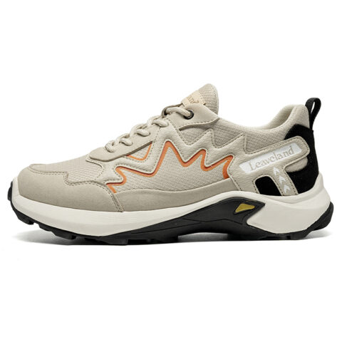 LEAVELAND Low top Mountaineering Shoes Men's Sand