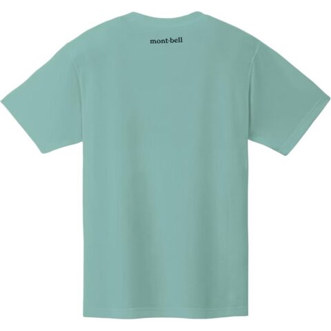 MONTBELL SS25 Quick Dry T Shirts Unisex Dark Gray