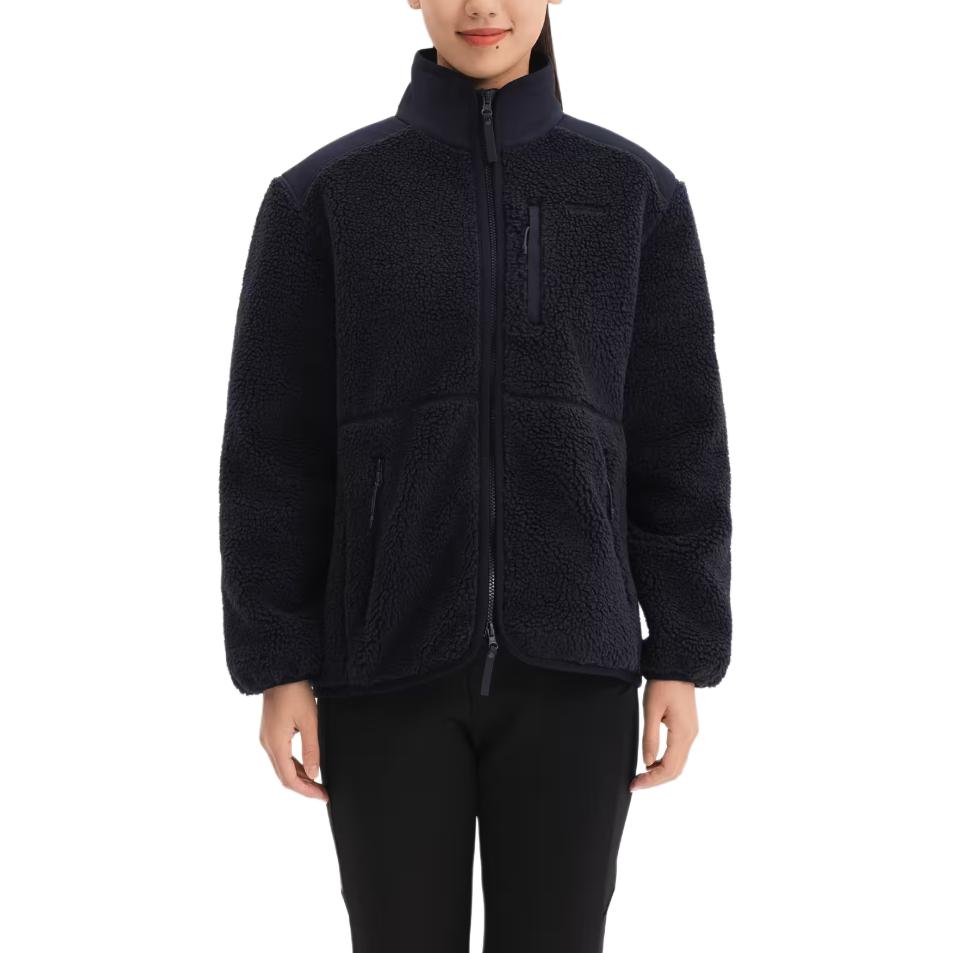DECATHLON SH500 QUECHUA UWARM Fleece Clothing Women’s Blue Black