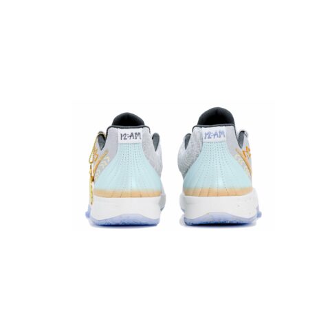 Nike Ja 2 Cushioning Slip Resistant Abrasion Resistant Low top Basketball Shoes Men’s Cyan Orange