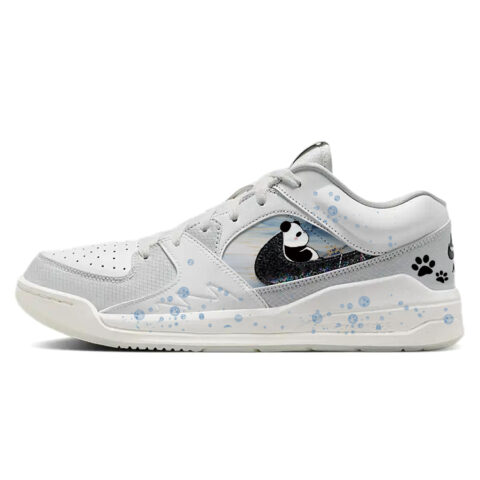 Jordan Stadium 90 Abrasion Resistant Slip Resistant Low top Vintage Basketball Shoes Men’s White Blue