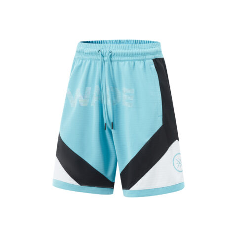 Li Ning Sports Shorts Men's Milk White Blue